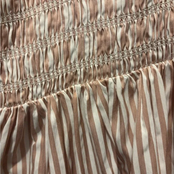 En Saison Pink Striped Midi Dress - Picture 4 of 4